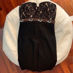women’s black dress